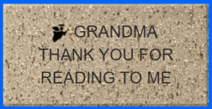 ANGEL IMAGE Grandma Thank You for Reading to Me